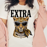 Extra Cheetah Bling Tee