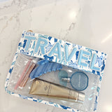 Blue Bow Travel Pouch