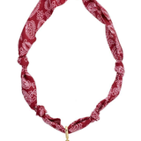 Alabama Logo Bandana Scarf Necklace