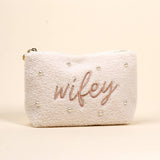 Wifey & Pearls Pouch