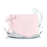 Ballet Pink Bow Waterproof Pouch