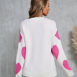 Heart Knit Sweater