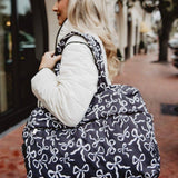 Black & White Bows Weekender