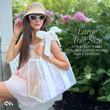 Case-Mate Ivory Pearl Bow Tote