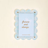 Something Blue Mini Acrylic Frame Magnet