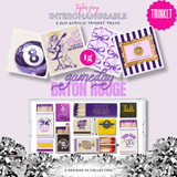 5.5x11 Gameday Baton Rouge 5pk Tray Inserts