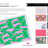 11x17 Preppy Please 10pk Tray Inserts
