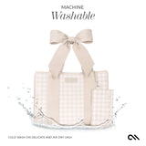 Case-Mate Gingham Bow Tote