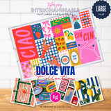 11x17 Dolce Vita Tray Insert 10 designs