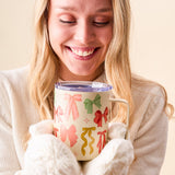 14 oz Insulated Mug-Bow Affair