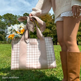 Case-Mate Gingham Bow Tote
