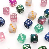 Mahjong Dice (Pair of 2): Pink & Purple
