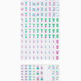 Emerald Mahjong Tile Set