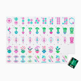 Emerald Mahjong Tile Set