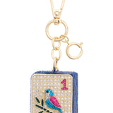 Mahjong One Dot Embellished Bag Charm
