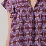Mosaic Ruffle Top