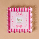 Sweetheart Stripes Acrylic Frame