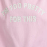 Too Pretty Sweatshirt Teal