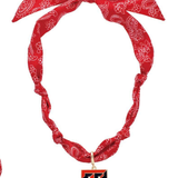 Texas Tech Bandana Scarf Necklace
