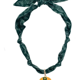 Baylor Logo Bandana Scarf Necklace