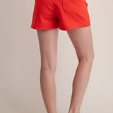 High Waist Front Pocket Shorts
