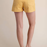 Scallop Detail Pocket Colette Shorts