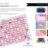 11x17 Mahjong Madness 10pk Inserts