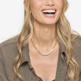 Knots Figaro Diamonds Necklace