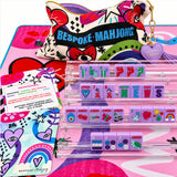 Lucky Charms French Lavendar Mahjong Tiles