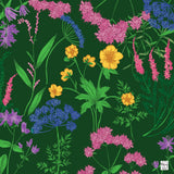 Garden Glow Emerald Green Mahjong Mat
