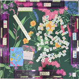 Garden Glow Emerald Green Mahjong Mat