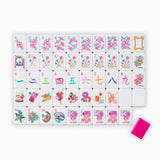 Glitterville Mahjong Tile Set