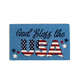 God Bless USA Doormat