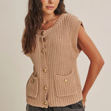 Chunky Sweater Vest