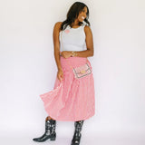 Jackie Black Studded Clear Handbag