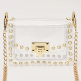Jackie Pearl Clear Handbag