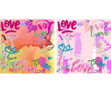 Double Sided Love Graffiti Mahjong Mat