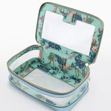 Lt Blue Metallic Stackable Tile Storage Bag