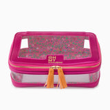 Metallic Pink Stackable Tile Storage Bag