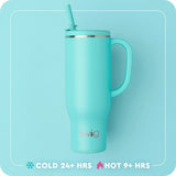 Mocha Dot 30oz Mega Mug