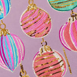 Sequin Christmas Ornament Sweatshirt