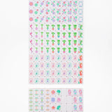 Pearlescent Mahjong Tile Set