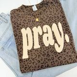 Pray Leopard Tee