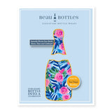 Preppy Roses Bottle Wrap