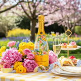 Preppy Springtime Champagne Wrap