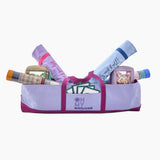 XL Oh My Mahjong Canvas Storage Bag Purple