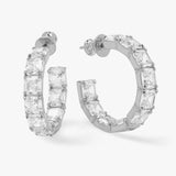 The Queens 1” Hoop Earrings