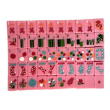 Bespoke Springtime Safari Petal Pink Mahjong Tiles