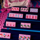 Bespoke Springtime Safari Petal Pink Mahjong Tiles