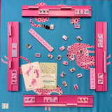 Bespoke Springtime Safari Petal Pink Mahjong Tiles